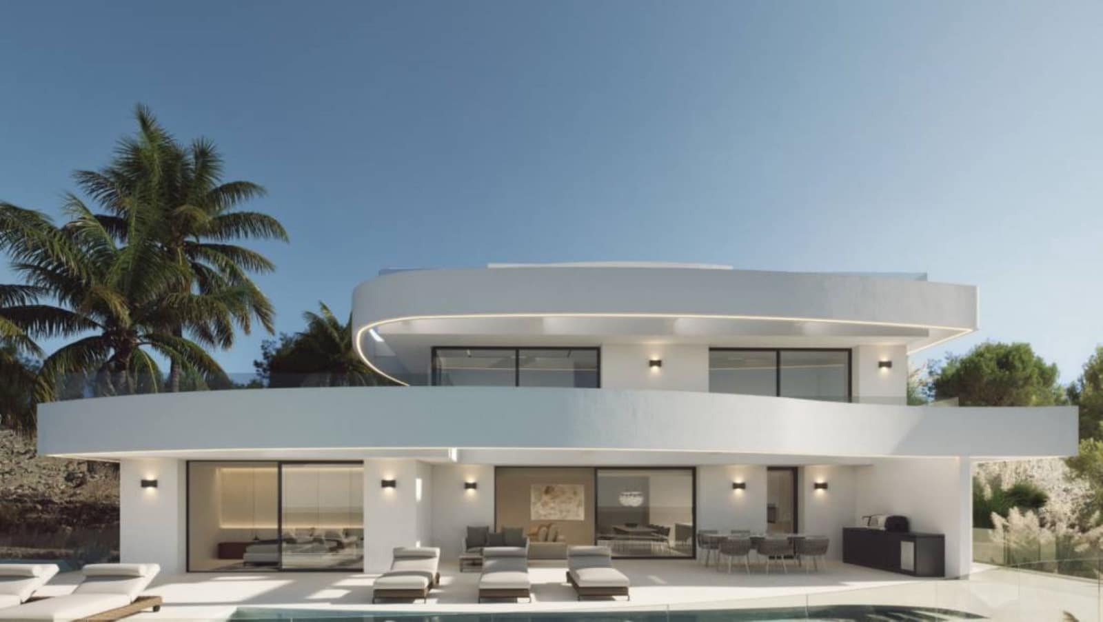 3 bedroom Villa for sale in Calpe / Calp with pool garage - € 1,360,000 (Ref: 9106922)