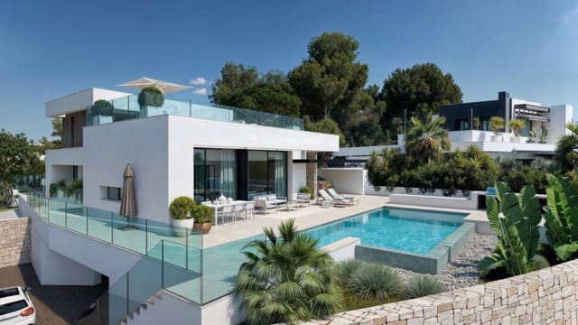 4 soveværelse Villa til salg i Moraira, Teulada-Moraira med swimmingpool garage - € 1.850.000 (Ref: 9435043)