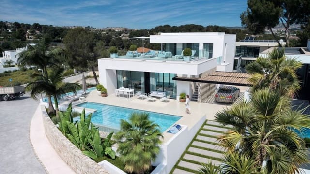 4 soveværelse Villa til salg i Moraira, Teulada-Moraira med swimmingpool garage - € 1.850.000 (Ref: 9435043)