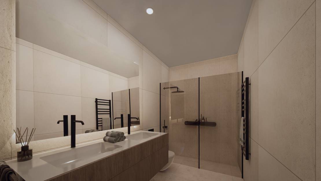 2 sypialnia Apartament na sprzedaż w Calpe / Calp z basenem garażem - 299 000 € (Ref: 9799930)