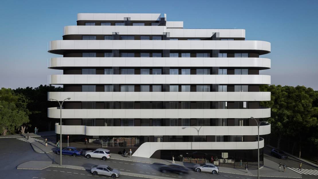 2 sypialnia Apartament na sprzedaż w Calpe / Calp z basenem garażem - 299 000 € (Ref: 9799930)