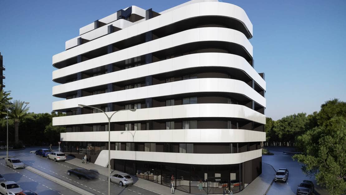 2 sypialnia Apartament na sprzedaż w Calpe / Calp z basenem garażem - 299 000 € (Ref: 9799930)