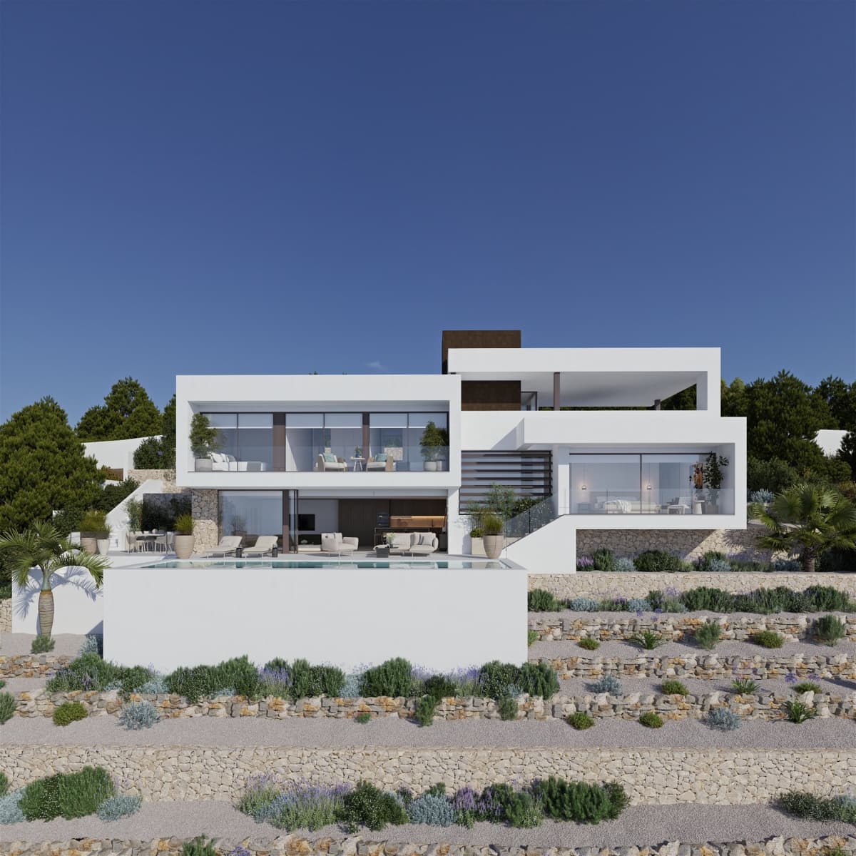 4 chambre Villa/Maison à vendre à Altea avec piscine garage - 2 400 000 € (Ref: 9994505)