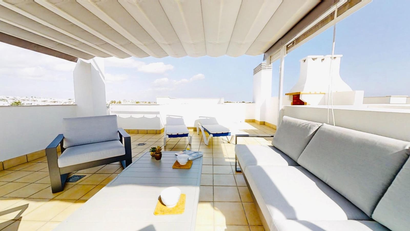 2 sypialnia Penthouse na sprzedaż w Orihuela Costa z basenem garażem - 239 900 € (Ref: 9321990)