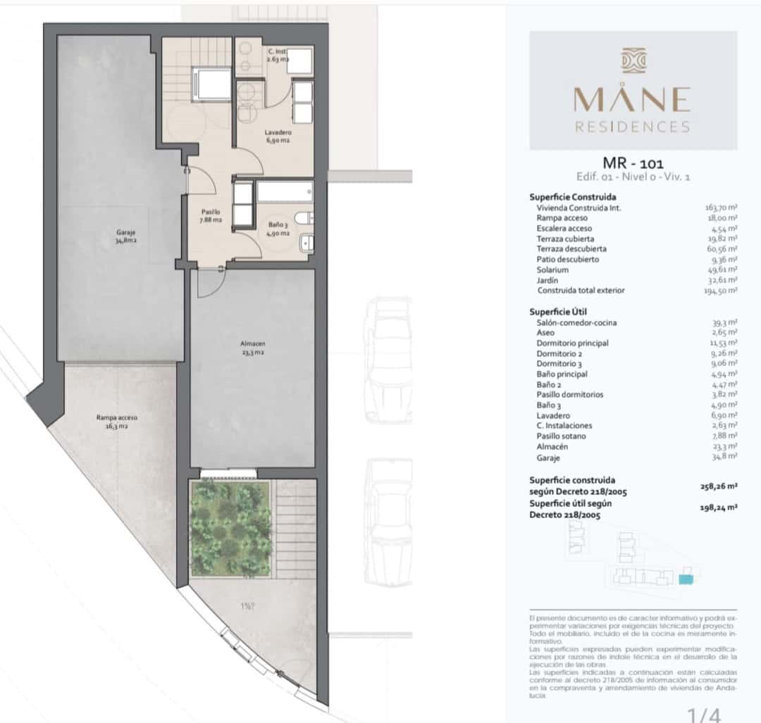 4 soveværelse Byhus til salg i Benalmadena med swimmingpool garage - € 699.000 (Ref: 8866294)