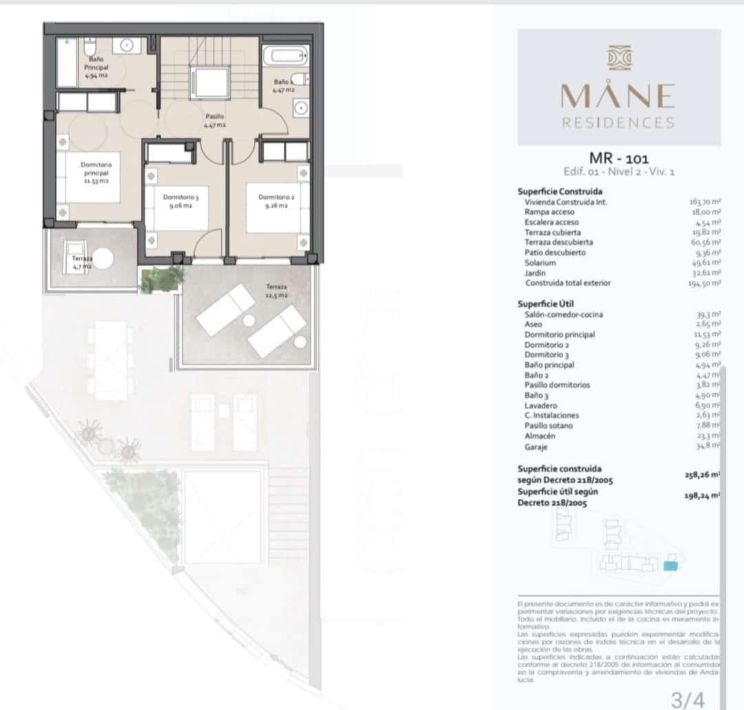 4 soveværelse Byhus til salg i Benalmadena med swimmingpool garage - € 699.000 (Ref: 8866294)