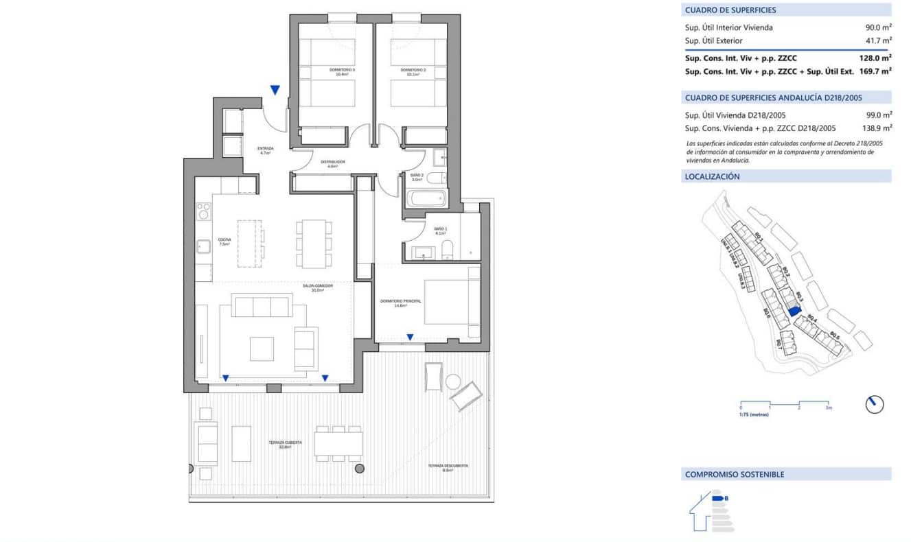 3 bedroom Apartment for sale in Cancelada with garage - € 419,500 (Ref: 8877450)