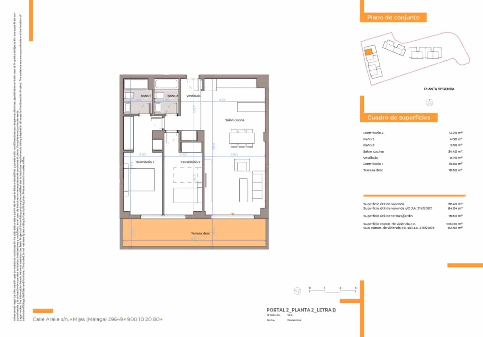 2 quarto Apartamento para venda em Mijas com piscina - 441 100 € (Ref: 8909900)
