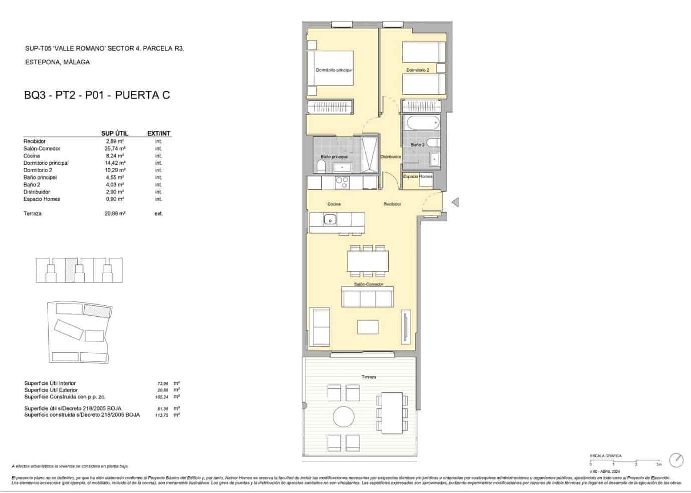 2 quarto Apartamento para venda em Estepona com piscina garagem - 302 000 € (Ref: 8916516)