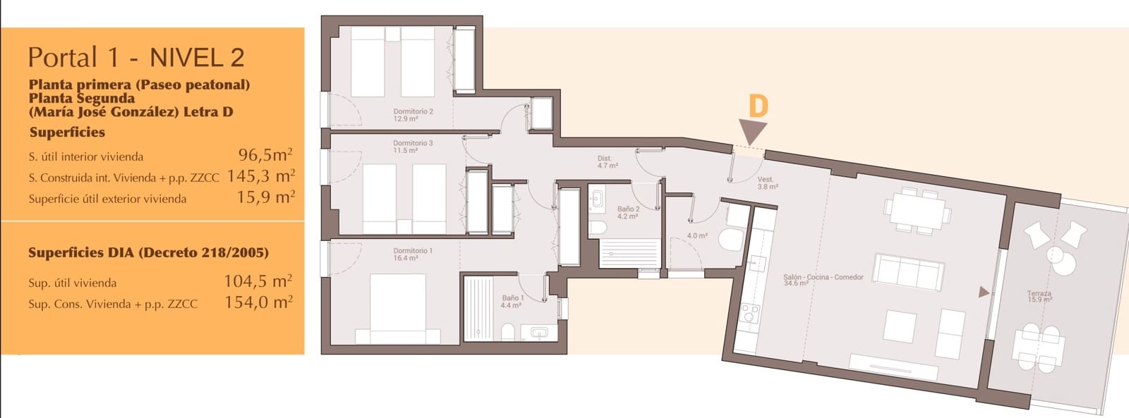 3 makuuhuone Huoneisto myytävänä paikassa San Pedro de Alcantara mukana 
autotalli - 653 000 € (Ref: 8921085)