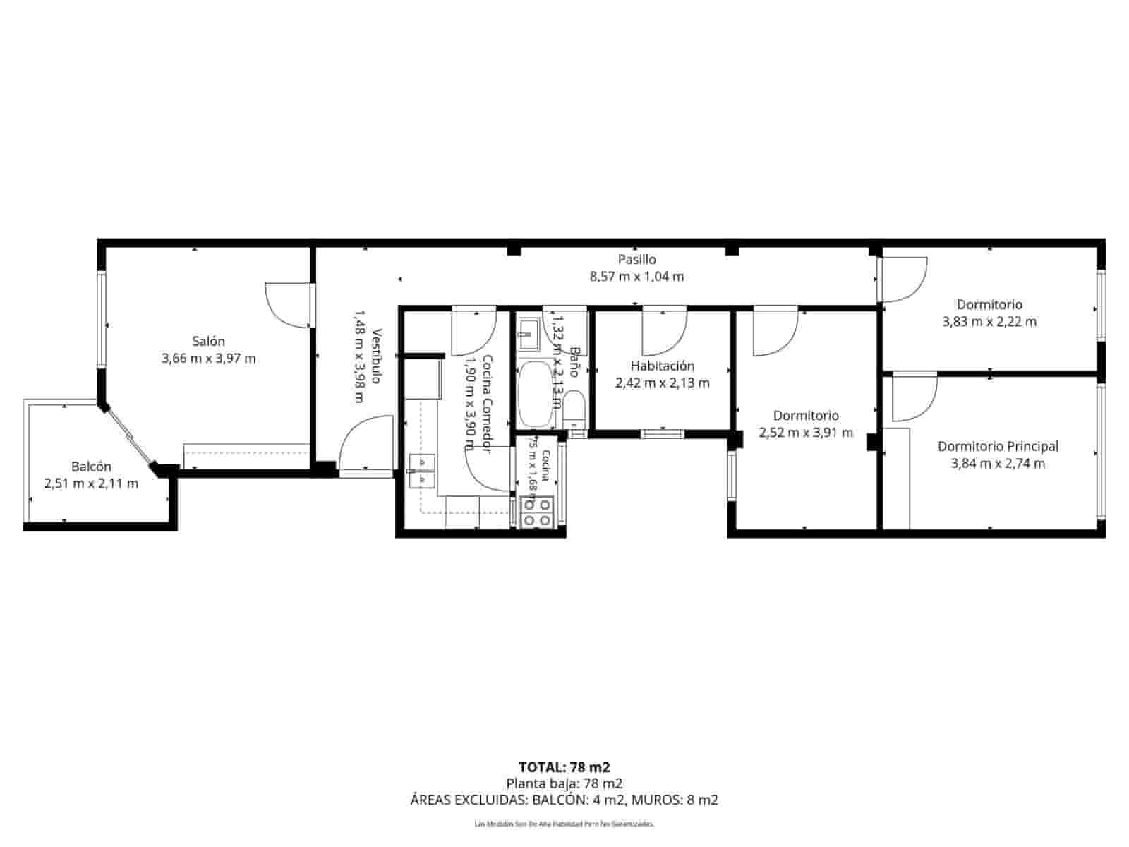 4 chambre Appartement à vendre à Manises - 155 000 € (Ref: 10180857)