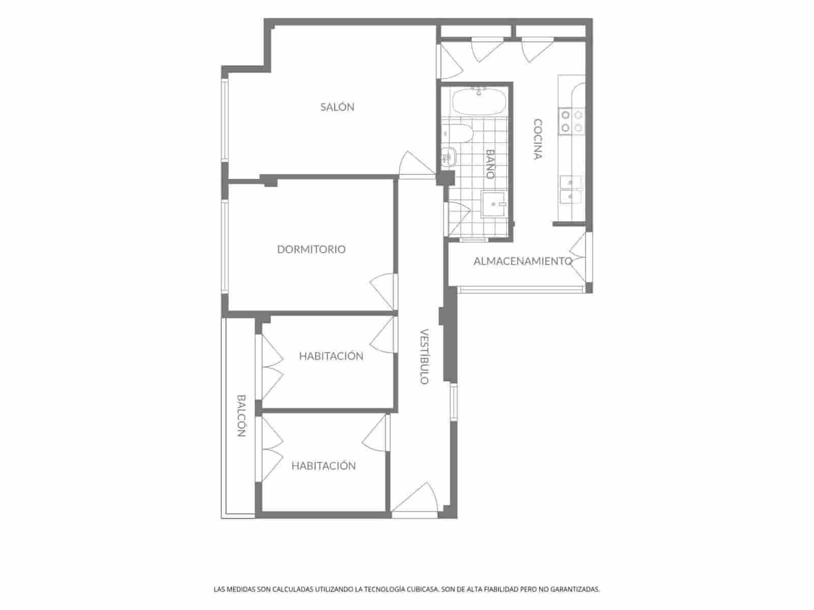 3 soverom Leilighet til salgs i Burjassot - € 155 000 (Ref: 10180861)