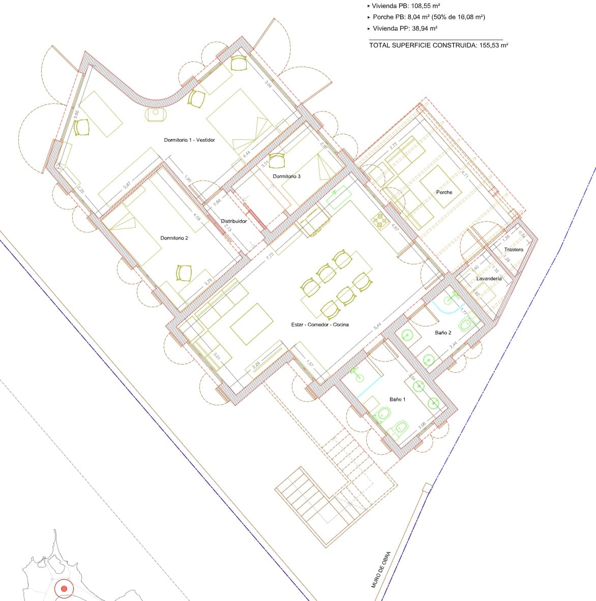 5 Zimmer Haus zu verkaufen in Formentera Kommune mit Garage - 1.680.000 € (Ref: 9542395)