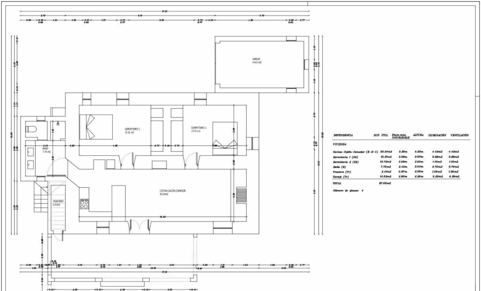 2 sypialnia Willa na sprzedaż w Gmina Formentera  z garażem - 1 250 000 € (Ref: 9565775)