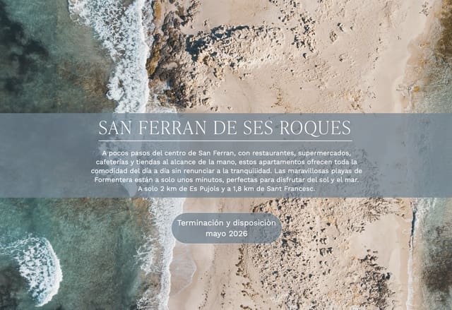 1 makuuhuone Huoneisto myytävänä paikassa Formentera kunta - 440 000 € (Ref: 9610179)