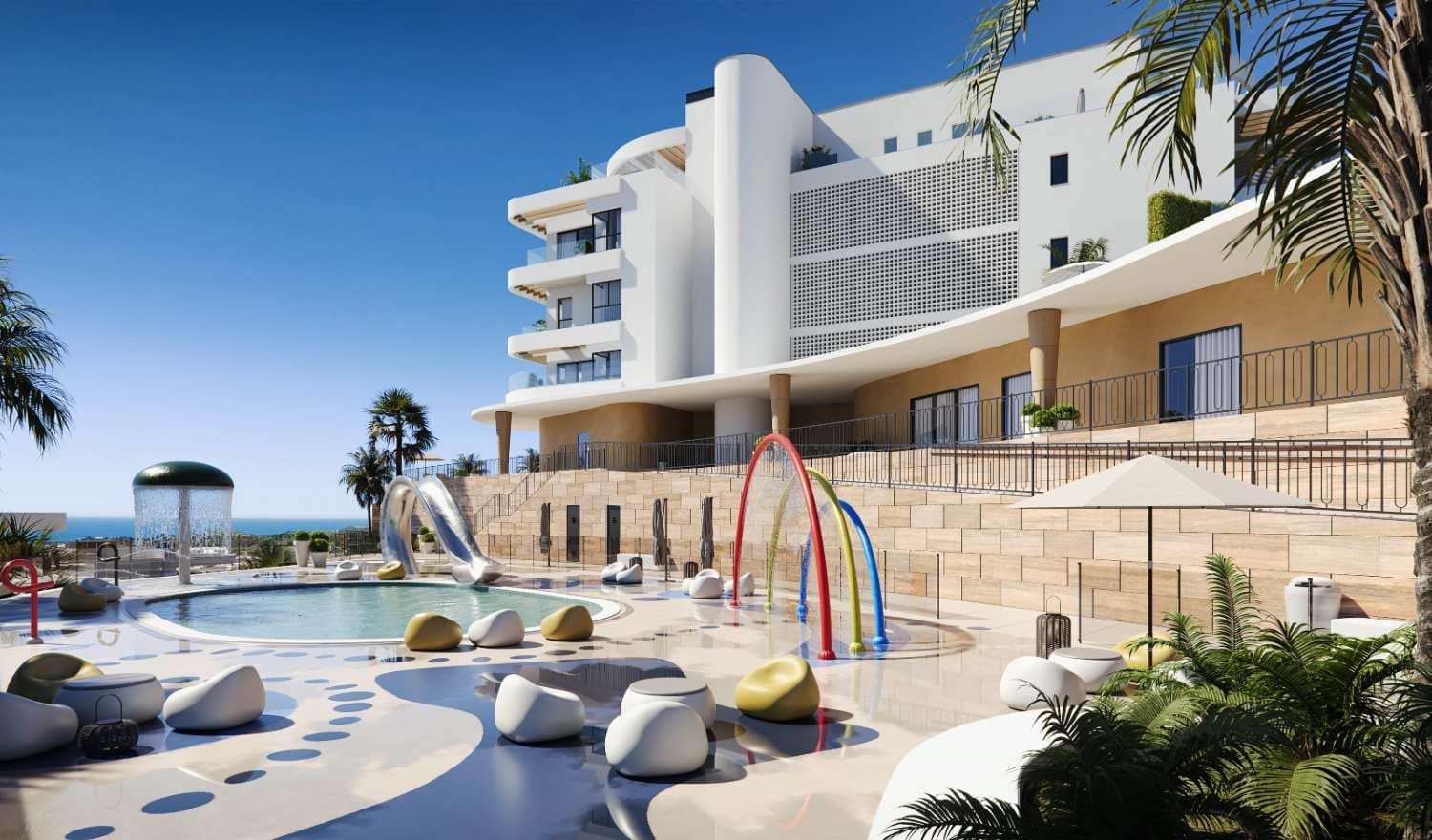 4 sovrum Strandlägenhet till salu i Mijas med pool - 1 665 000 € (Ref: 10045522)