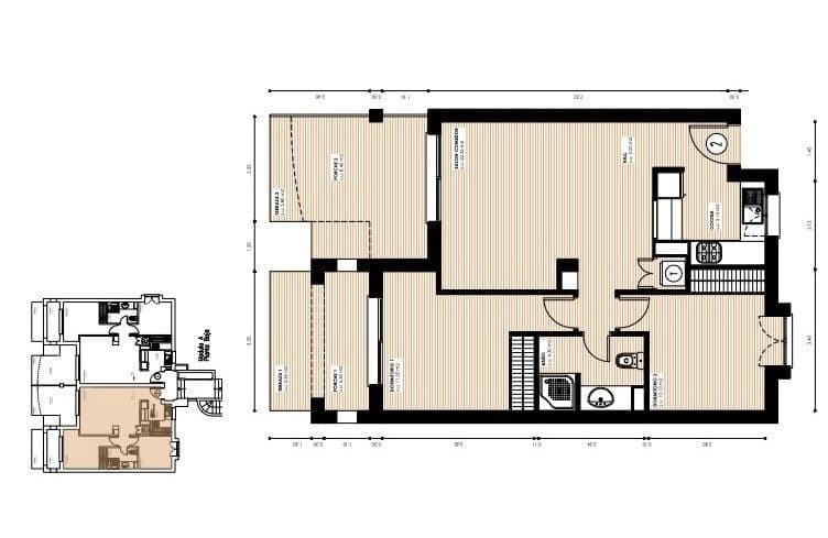 2 sypialnia Apartament na sprzedaż w Denia z basenem garażem - 359 000 € (Ref: 9974653)
