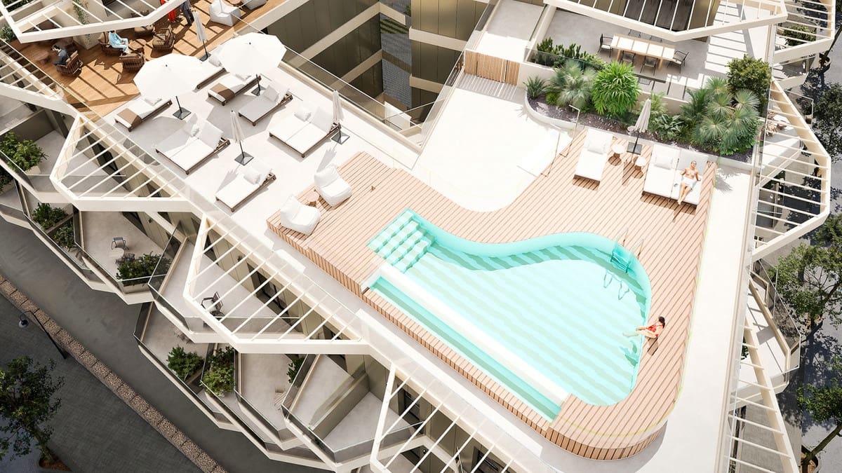 Apartamento de 2 habitaciones en Mijas Costa en venta con piscina garaje - 477.250 € (Ref: 8997018)