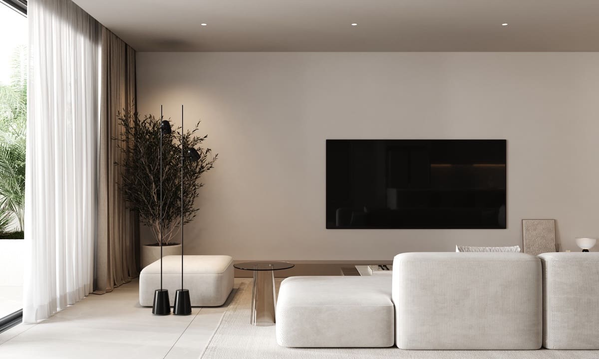 2 sypialnia Apartament na sprzedaż w New Golden Mile z basenem garażem - 799 000 € (Ref: 8997122)