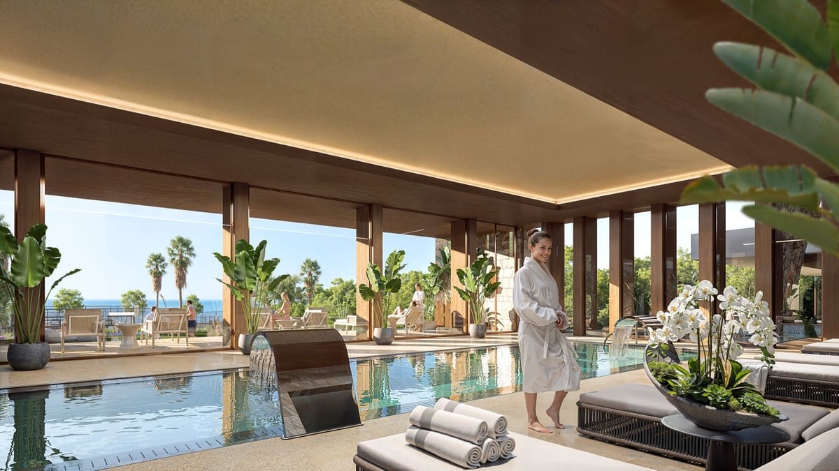 2 sypialnia Apartament na sprzedaż w New Golden Mile z basenem garażem - 799 000 € (Ref: 8997122)