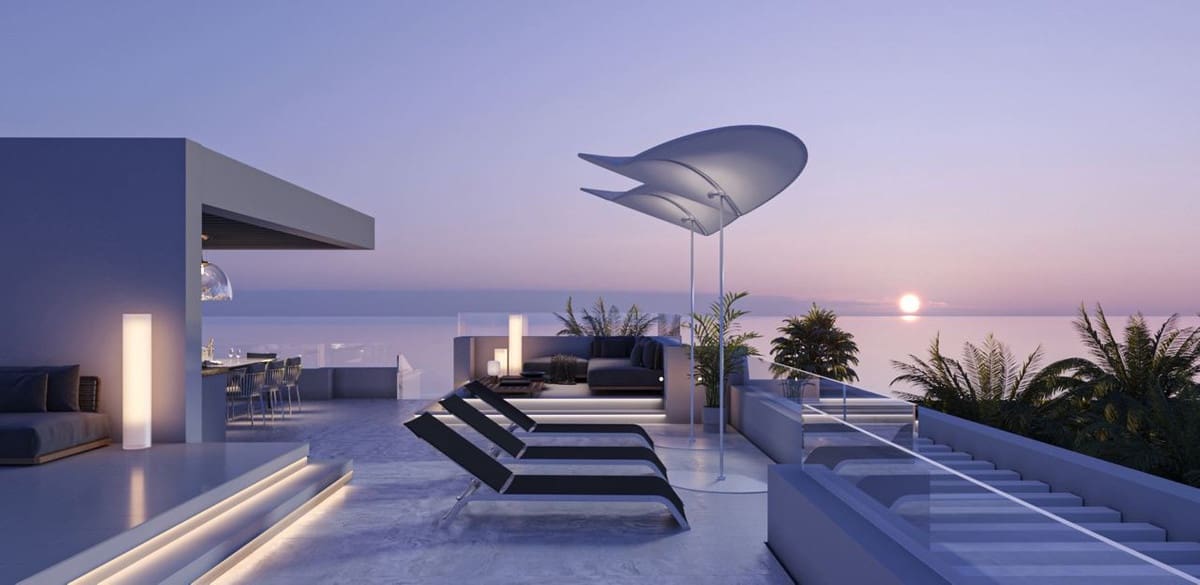 Apartamento de 2 habitaciones en Estepona en venta con piscina garaje - 620.000 € (Ref: 8997125)