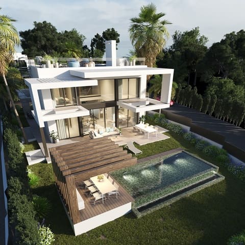 3 soverom Villa til salgs i Mijas Costa, Mijas med svømmebasseng garasje - € 871 000 (Ref: 8997131)