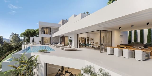 4 sypialnia Willa na sprzedaż w Mijas Costa, Mijas z basenem garażem - 2 595 000 € (Ref: 8997136)