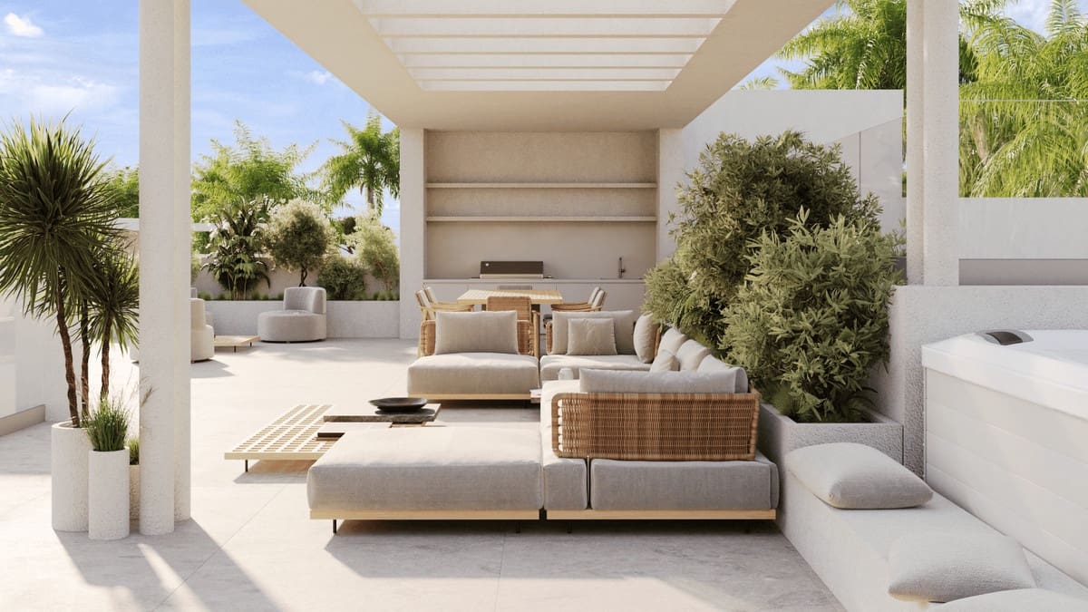 2 quarto Apartamento para venda em Estepona com piscina garagem - 495 000 € (Ref: 8997198)