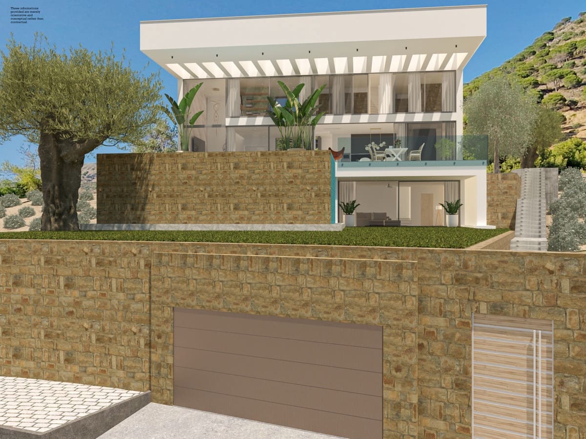 5 soveværelse Villa til salg i Mijas Costa med swimmingpool garage - € 1.599.000 (Ref: 9005181)
