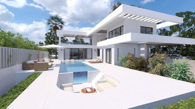 4 soveværelse Villa til salg i Manilva Pueblo, Manilva med swimmingpool garage - € 1.995.000 (Ref: 9030004)