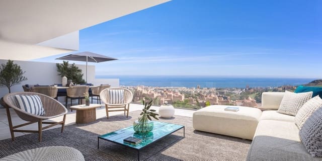 3 soveværelse Penthouse til salg i Manilva Pueblo, Manilva med swimmingpool garage - € 571.000 (Ref: 9037020)