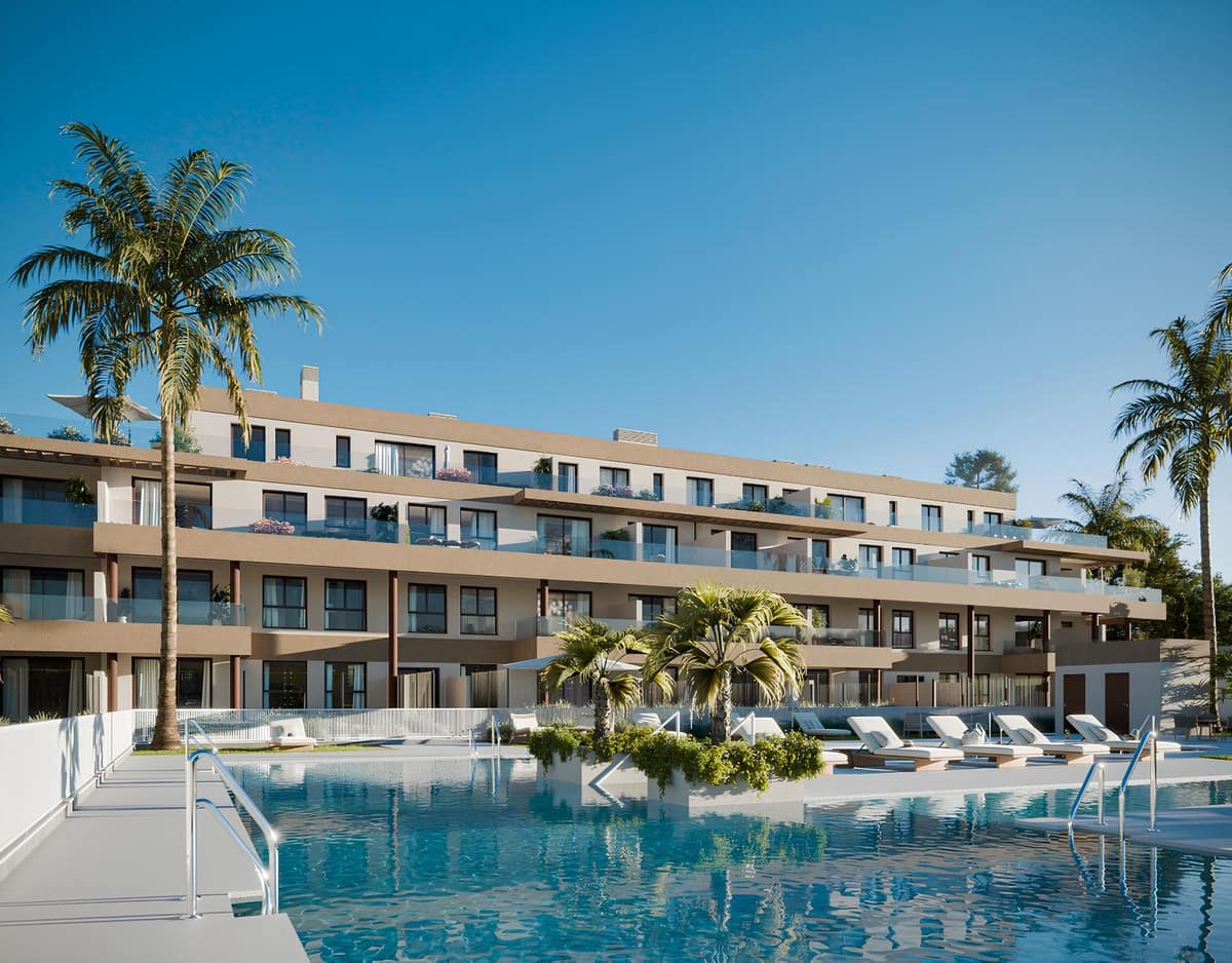 2 soveværelse Lejlighed til salg i Mijas Costa med swimmingpool garage - € 315.000 (Ref: 9065588)