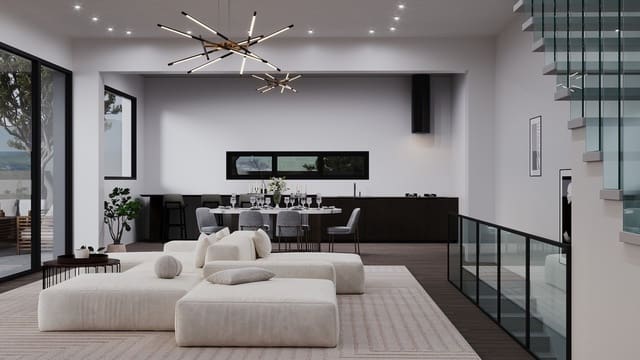 Chalet de 4 habitaciones en Mijas Costa, Mijas en venta con piscina garaje - 1.100.000 € (Ref: 9143174)