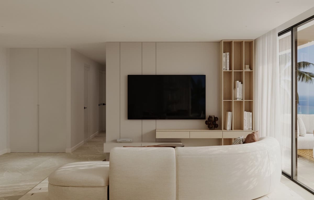 2 bedroom Apartment for sale in Mijas Costa with pool garage - € 648,000 (Ref: 9435171)