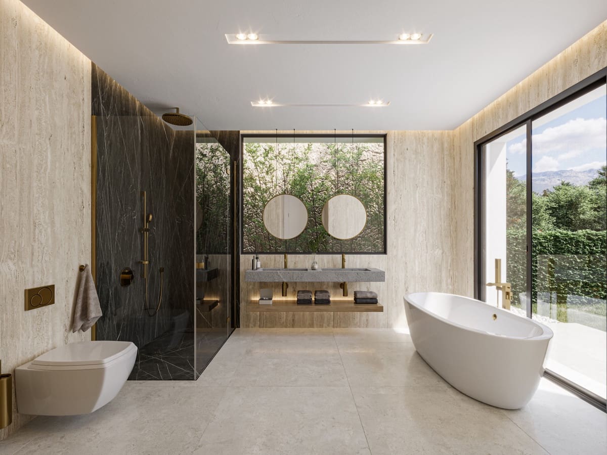 4 chambre Villa/Maison à vendre à New Golden Mile avec piscine garage - 2 900 000 € (Ref: 9452371)