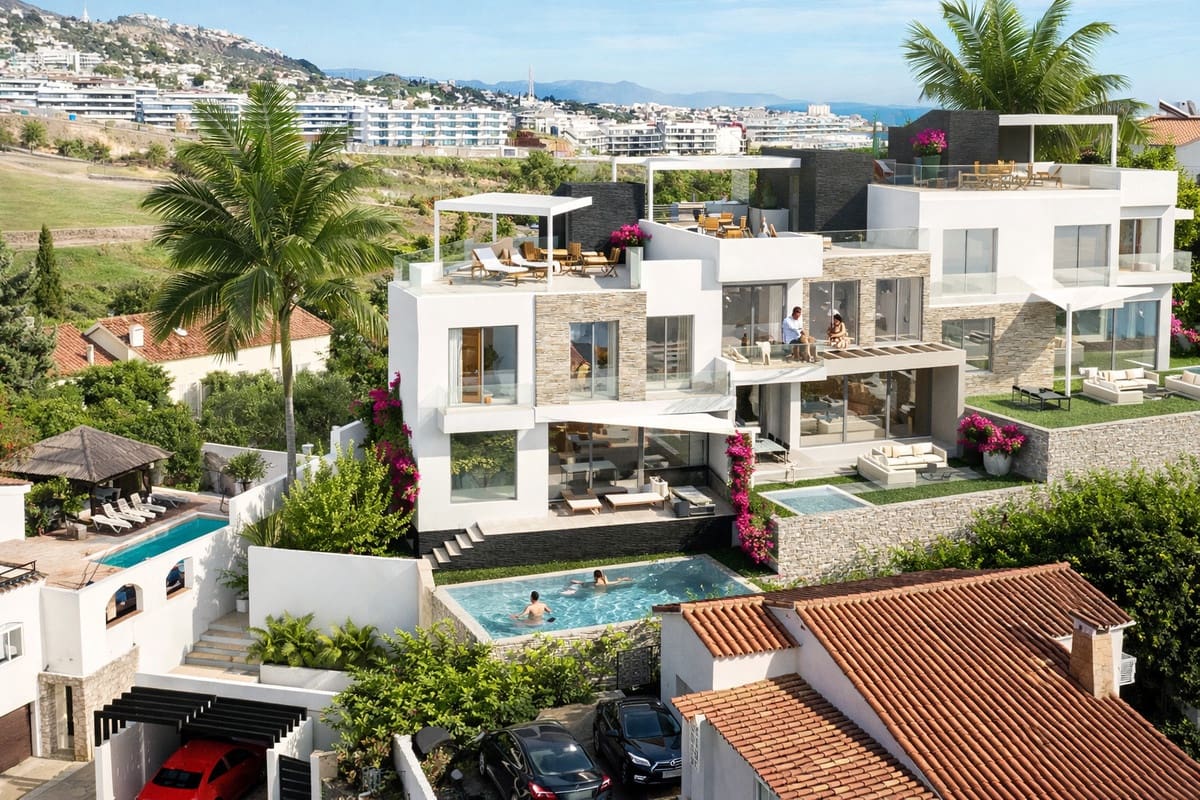 3 soverom Villa til salgs i Fuengirola med svømmebasseng garasje - € 819 000 (Ref: 9586804)