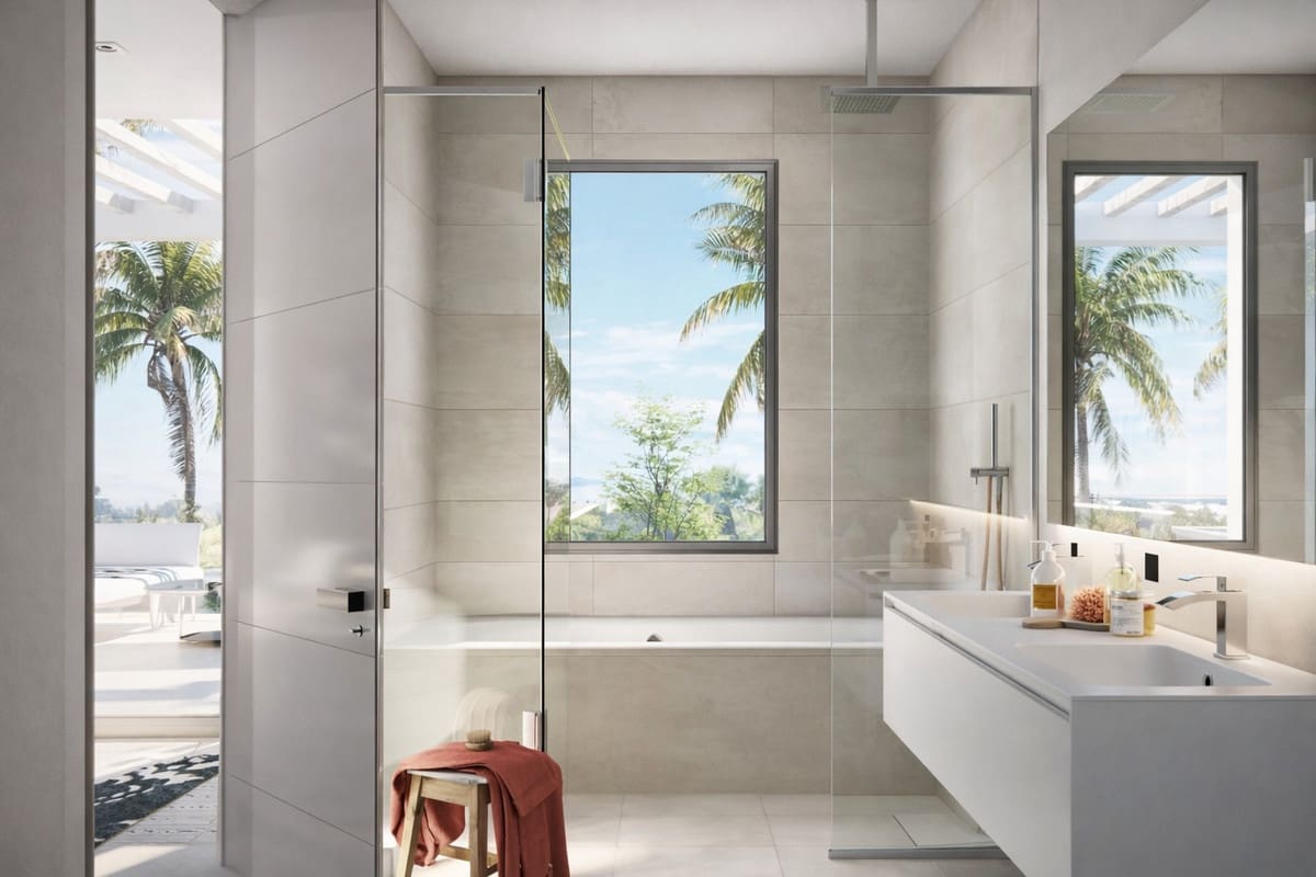 3 sypialnia Willa na sprzedaż w New Golden Mile z basenem garażem - 1 650 000 € (Ref: 9670867)