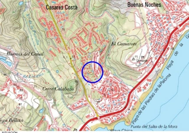 Tomt till salu i Bahia de Casares, Casares - 395 000 € (Ref: 9715062)