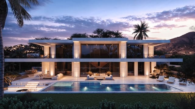 6 makuuhuone Huvila myytävänä paikassa Mijas Costa, Mijas mukana uima-altaan 
autotalli - 3 800 000 € (Ref: 9729436)
