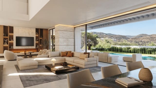6 makuuhuone Huvila myytävänä paikassa Mijas Costa, Mijas mukana uima-altaan 
autotalli - 3 800 000 € (Ref: 9729436)