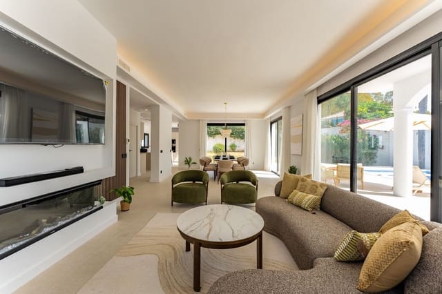 4 quarto Moradia para arrendar em Nueva Andalucia, Marbella com piscina garagem - 12 900 € (Ref: 10023464)