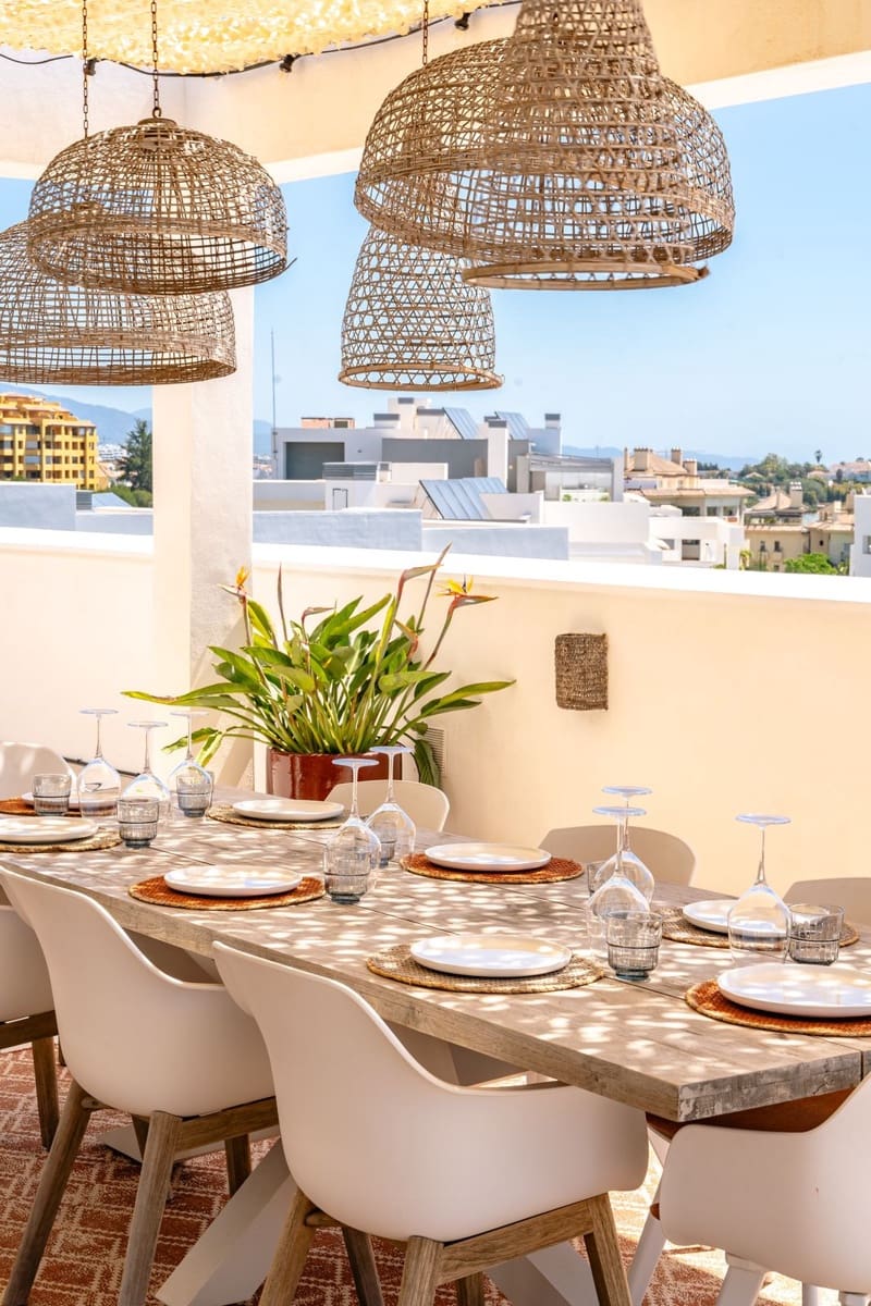 4 camera da letto Attico da affitare come casa vacanza in Estepona con piscina garage - 2.100 € (Rif: 8969331)