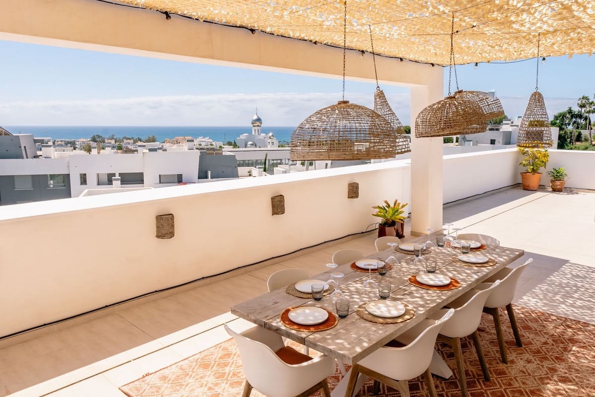 4 camera da letto Attico da affitare come casa vacanza in Estepona con piscina garage - 2.100 € (Rif: 8969331)