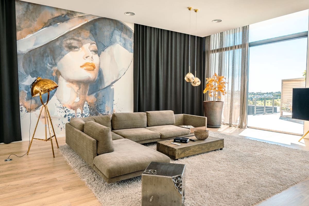 6 sypialnia Willa na kwatery wakacyjne w Benahavis z basenem garażem - 18 500 € (Ref: 9121453)