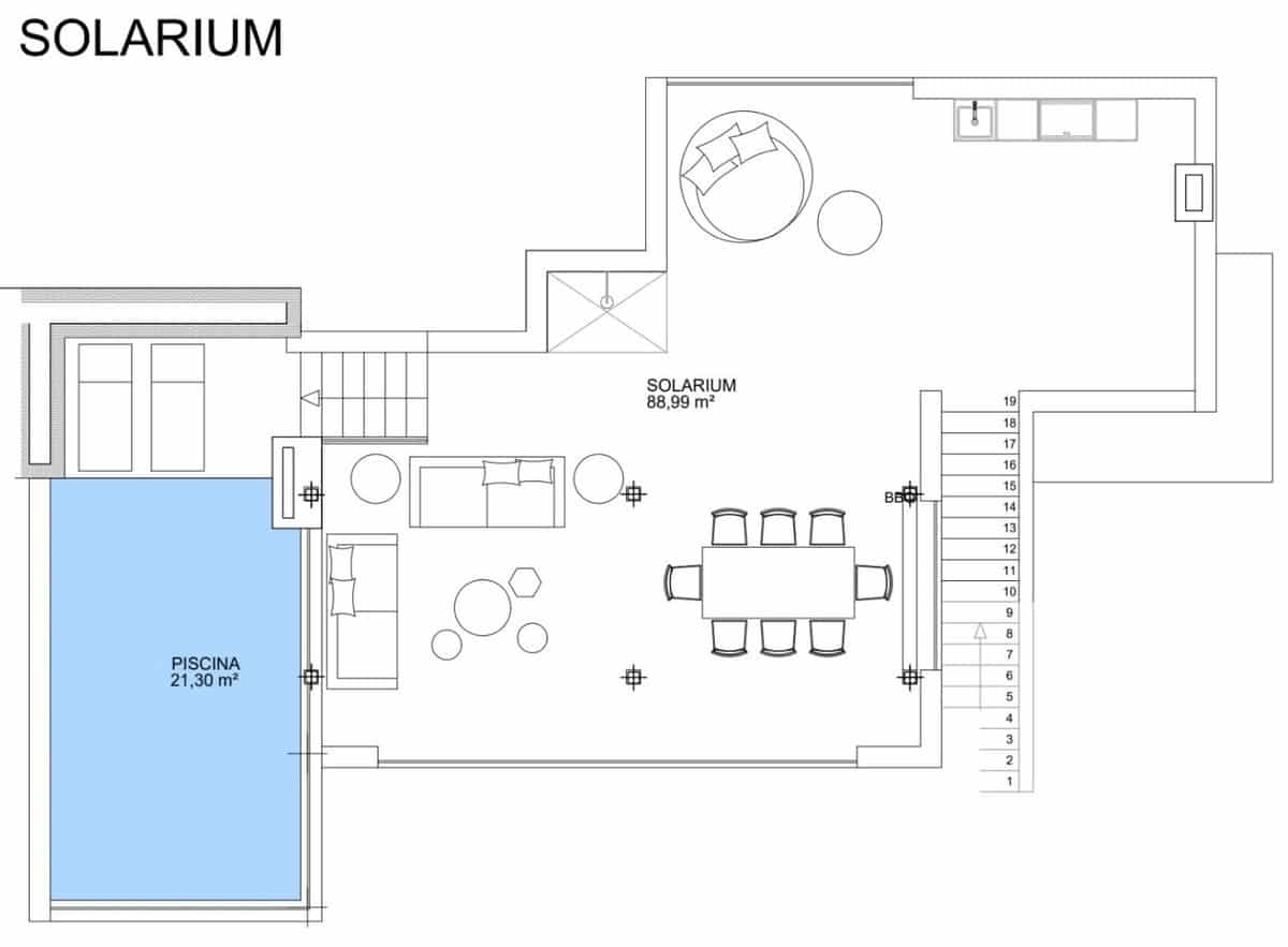 3 camera da letto Appartamento in vendita in Ojen con piscina garage - 2.000.000 € (Rif: 9642841)