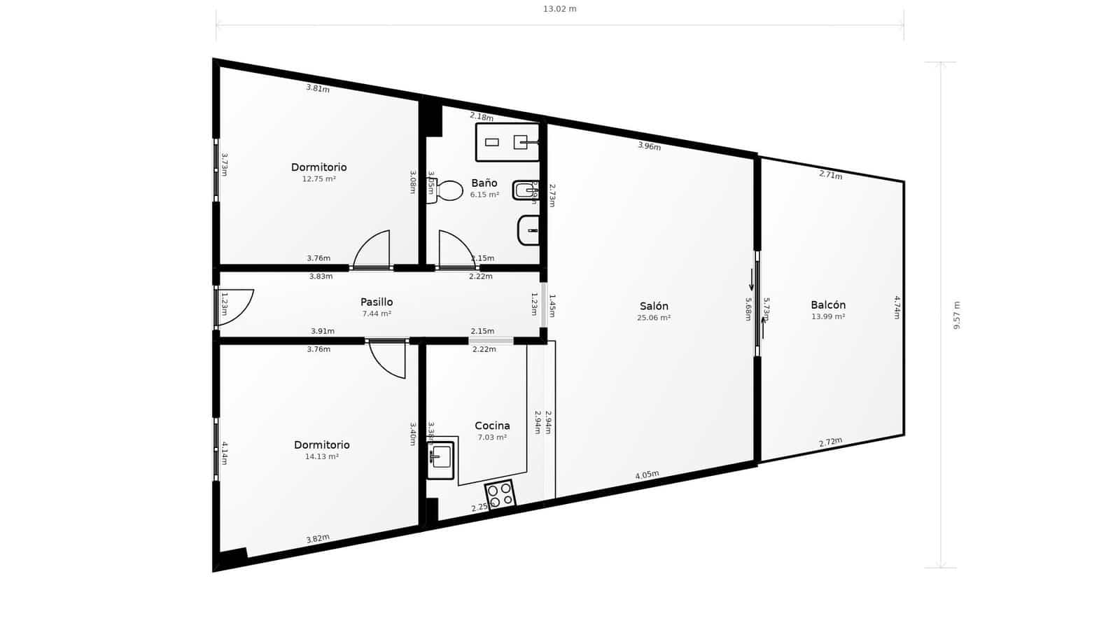 2 slaapkamer Flat te koop in Torrequebrada met zwembad garage - € 282.500 (Ref: 8954273)