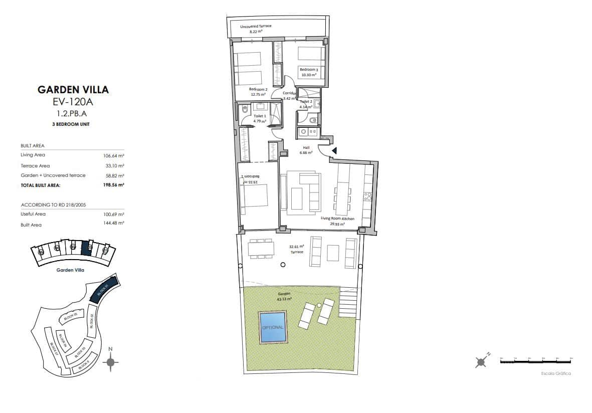 1 slaapkamer Penthouse te koop in Fuengirola met zwembad - € 499.000 (Ref: 9428548)