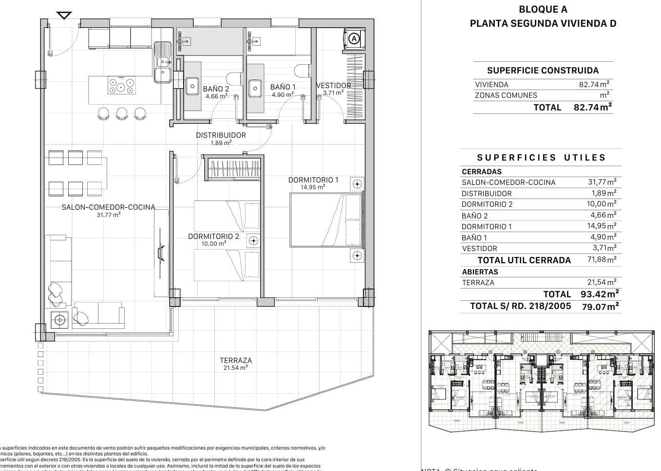 2 camera da letto Appartamento in vendita in Fuengirola con piscina - 349.000 € (Rif: 9428554)