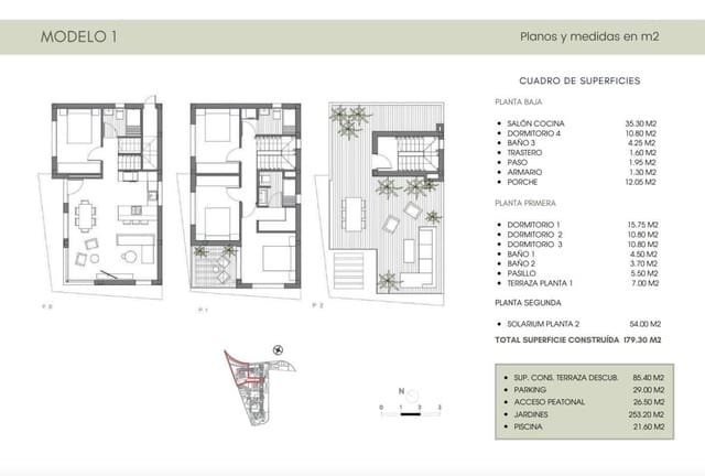 4 sypialnia Willa na sprzedaż w La Villajoyosa / Vila Joiosa z basenem - 675 000 € (Ref: 9428600)