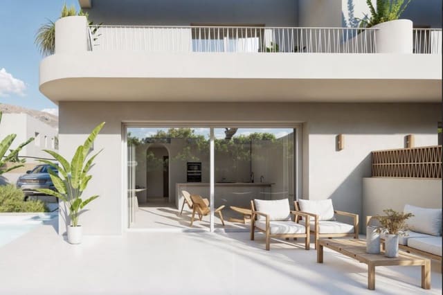 4 soveværelse Rækkehus til salg i Muchamiel / Mutxamel med swimmingpool - € 462.000 (Ref: 9428603)